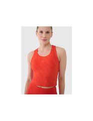 Women's quickdrying training crop top 4F 4FWSS25TFSLF41362S