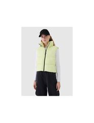 Cropped down vest with synthetic filling for women 4F 4FWSS25TVJAF18245S