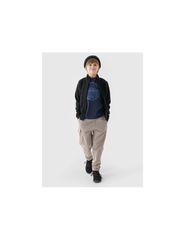 Regular fleece with standup collar for boys 4F Junior 4FJWMM00TFLEM24520S