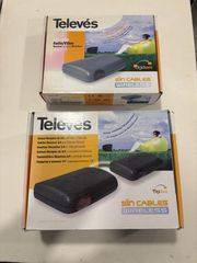 Αναμεταδότης εικόνας-ήχου-τηλεχειρισμού Televes με 2 δέκτες καινούργιο