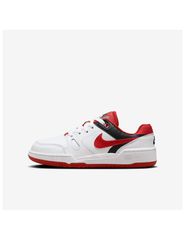Nike Full Force Low White Black Team Orange Mystic Red GS FV5929100 MBS