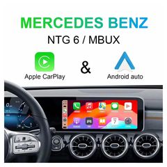 Mercedes MBUX/NTG6 Wireless CarPlay | Android Auto Interface | Camera In | HDMI in