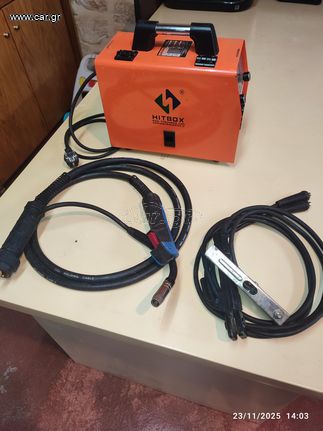 ΗΛΕΚΤΡΟΚΟΛΗΣΗ INVERTER HITBOX MT200II – GASLESS FLUX / MIG /MAG/ LIFT TIG / MMA 5-in-1