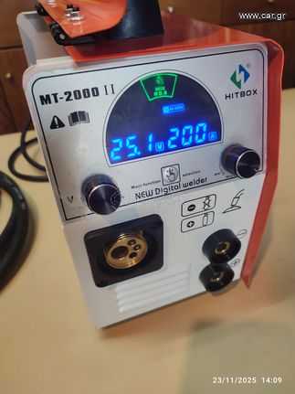 ΗΛΕΚΤΡΟΚΟΛΗΣΗ INVERTER HITBOX MT200II – GASLESS FLUX / MIG /MAG/ LIFT TIG / MMA 5-in-1-thumb-5