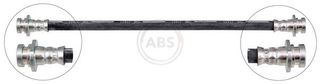 Ελαστικός σωλήνας φρένων πίσω L+R NISSAN (295 mm) (INN M10x1.0) JAPAN 46204-89914, 46201-N6010, 46204-M4900, 46210-40R00