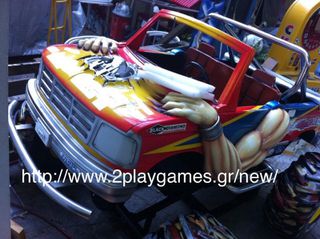 Jeep 4×4 Μεταχειρισμένο Κουνιστό Μεγάλο Τζιπ Kiddie Ride