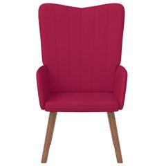 Πολυθρόνα Relax Μπορντό Βελούδινη 327660-thumb-2