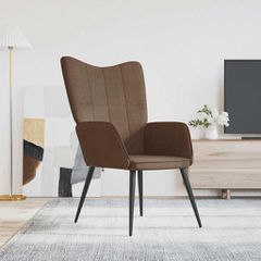 Πολυθρόνα Relax Καφέ Υφασμάτινη 327944