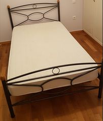 ΚΡΕΒΑΤΙ ΜΕΤΑΛΛΙΚΟ ΗΜΙΔΙΠΛΟ 110X200