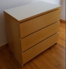 ΣΥΡΤΑΡΙΕΡΑ IKEA MALM ΚΑΙ ΓΥΑΛΙΝΗ ΕΠΙΦΑΝΕΙΑ