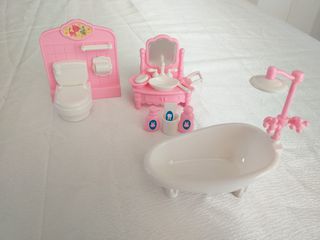 Σετ μπάνιου για κουκλόσπιτο