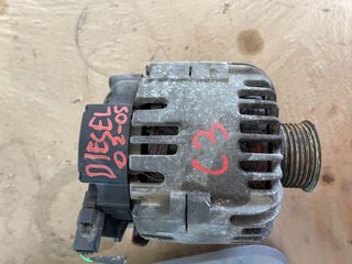 Citroen C3 02-05 diesel Δυναμό με κωδ:9644529680