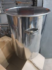 Δοχεία λαδιού inox 55 λίτρα