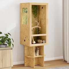 Terrarium Καφέ 50 x 50 x 150 εκ OSB 3397891