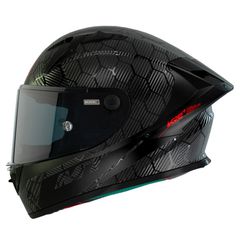 Κράνος Μηχανής Full Face MT Kre Plus + S ECE 22.06 solid carbon gloss-thumb-2