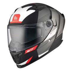 Κράνος Μηχανής Full Face MT Braker SV ECE 22.06 Chento B0 μαύρο/γκρι ματ