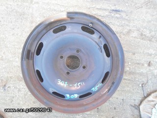 ΖΑΝΤΑ 4ΑΔΑ ΣΙΔΕΡ.15'' PEUGEOT 307