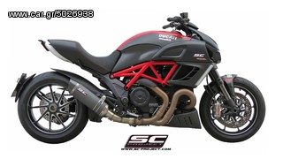 Εξάτμιση Τελικό Sc Project Oval Carbon fiber with carbon cap Silencer  Ducati Diavel 