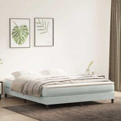 Box Spring κρεβάτι χωρίς στρώμα 180x220 cm Βελούδινο 3315885