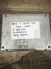 BMW E46 series 3. 7500255 (BMW OEM) / 5WK9037 (Siemens) / DMEMS42
