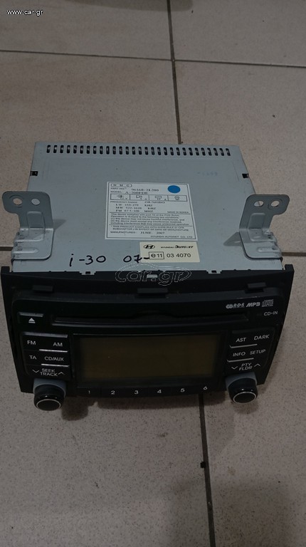 ΡΑΔΙΟ/CD i30 2007-2012