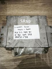 Citroen Saxo. 9631528780 (PSA OEM) / 0261204788 (BOSCH) / MA3.1 / 58