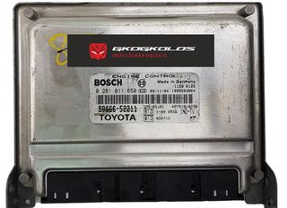 ΕΓΚΕΦΑΛΟΣ TOYOTA YARIS 1.400 D4D ENGINE CODE 1NDTV 2004 EDC15C9 0281011650 89666-52211  ΞΕΚΛΕΙΔΩΤΟΣ ΑΡΙΣΤΟΣ-ΕΓΓΥΗΣΗ!!