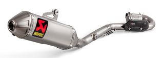 ΛΥΡΗΣ AKRAPOVIC ΟΛΟΣΩΜΗ ΕΞΑΤΜΙΣΗ TITATIUM SUZUKI RM-Z 450 2018-2026, S-S4MET11-BNTA