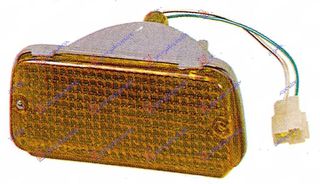 ΦΛΑΣ ΠΡΟΦΥΛΑΚΤΗΡΑ ΕΜΠΡΟΣ ΑΡΙΣΤΕΡΑ TOYOTA HI-LUX (RN 30/40) 79-84