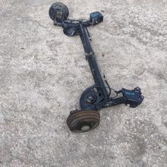 Nissan Note E11 2006-2012 ,κομπλέ πίσω άξονας τροχών με ταμπούρα και ABS