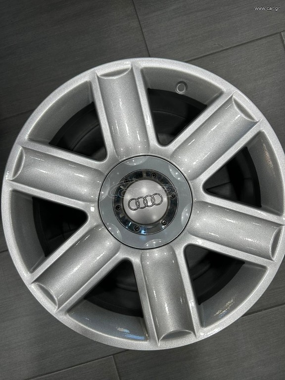 ΟΙΚΟΝΟΜΟΥ 4 ΖΑΝΤΕΣ 7X17 5X100 ΓΝΗΣΙΑ AUDI ΑΣΗΜΙ ET32