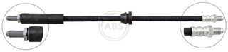 Ελαστικός σωλήνας φρένων εμπρός L+R FORD ESCORT, ORION (410 mm) (OUT M10x1.0) 6135220