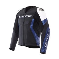 ΜΠΟΥΦΑΝ ΔΕΡΜΑΤΙΝΟ RACING 5 WHITE/ BLUE/ BLACK 2015300110 | DAINESE