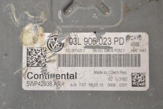 Εγκέφαλος Volkswagen Caddy 2010-2015 03L906023PD 03L907425C 5WP42938AA-thumb-1