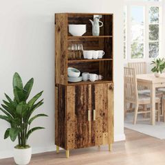 Highboard Παλιό Ξύλο 69,5 x 32,5 x 180 εκ Επεξεργασμένο ξύλο 3415608-thumb-3