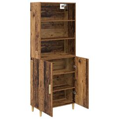 Highboard Παλιό Ξύλο 69,5 x 32,5 x 180 εκ Επεξεργασμένο ξύλο 3415608-thumb-4