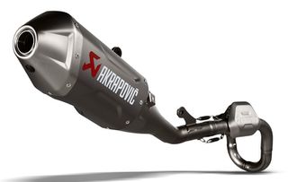 ΛΥΡΗΣ AKRAPOVIC ΟΛΟΣΩΜΗ ΕΞΑΤΜΙΣΗ TITATIUM KAWASAKI KX 250 / 250X 2025-2026, S-K2MET10-FDHLTA