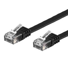 Techly FLAT ΚΑΛΩΔΙΟ ΔΙΚΤΥΟΥ CAT.6A UTP 7.5M BLACK
