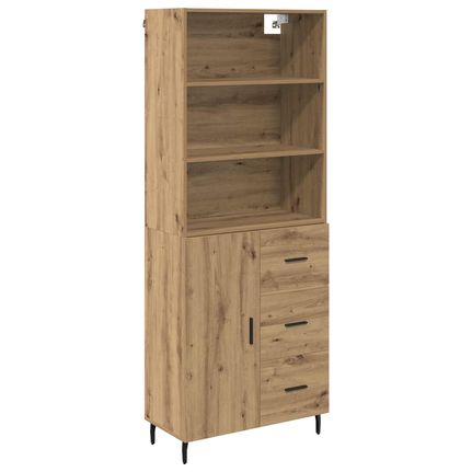 Highboard με συρτάρι Artisan Oak 69,5 x 34 x 180 εκ. 3416043-thumb-1