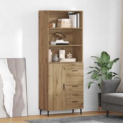 Highboard με συρτάρι Artisan Oak 69,5 x 34 x 180 εκ. 3416043