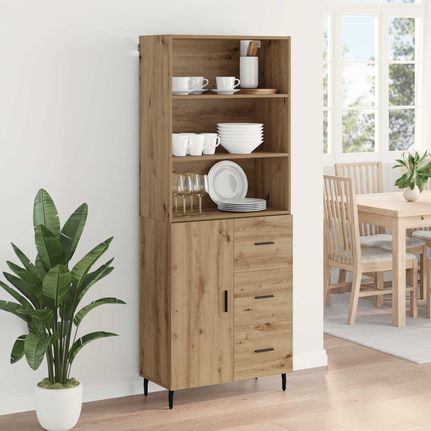 Highboard με συρτάρι Artisan Oak 69,5 x 34 x 180 εκ. 3416043-thumb-3