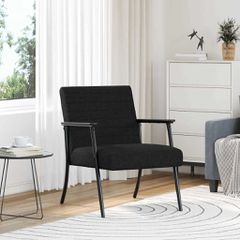 Πολυθρόνα Μαύρο 59 x 75 x 78 εκ ύφασμα 42017672