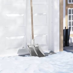 Κεφάλι Φτυαριού 4 pcs Ασημί 43 x 32,5 εκ Αλουμίνιο 42019399