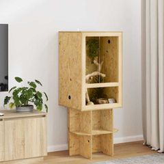 Terrarium Καφέ 50 x 50 x 80 cm OSB 876731