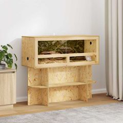 Βάση Terrarium με ράφι Καφέ 100 x 40 x 50 cm OSB 876740