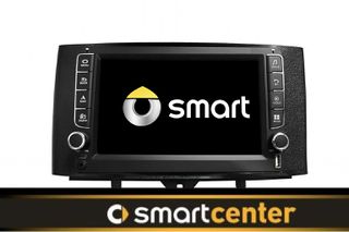 SMART 451 (2010-2014) Android15 οθόνη 4GB με GPS WI-FI (ηχοσύστημα αφής 8″ ιντσών OEM)
