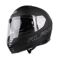 Κράνος Μηχανής Full Face Pilot Alpha sv ECE 22.06 μαύρο ματ + extra ζελατίνα gold ιριδίου