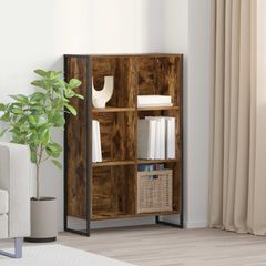 Βιβλιοθήκη Καπνιστό Δρύς 99.5 x 30 x 108.5 εκ 886536