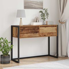 End Table Παλιό Ξύλο 100 x 36 x 75 εκ. Επεξεργασμένο ξύλο 886700