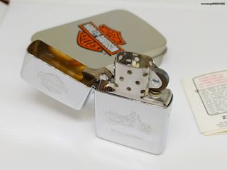 ΑΝΑΠΤΗΡΑΣ ZIPPO HARLEY DAVIDSON  MADE IN U.S.A ΚΑΙΝΟΥΡΙΟΣ Α9016 ΤΙΜΗ 90 ΕΥΡΩ